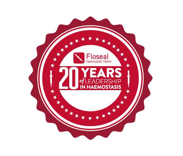 Floseal 20 years logo